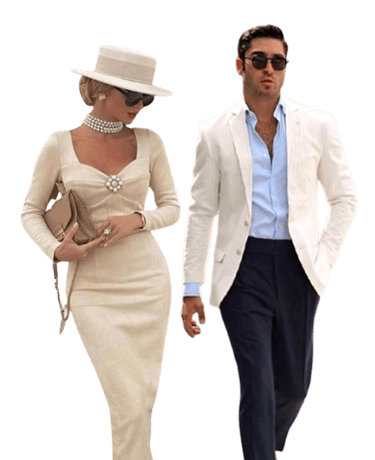 Stylish couple